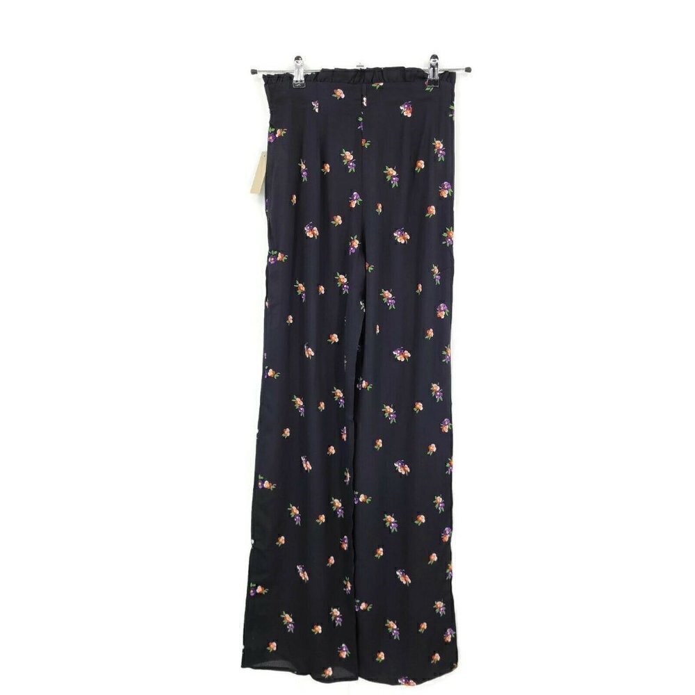 New Flynn Skye Ruffle Pant Small Raining Jasmine - Picture 4 of 6